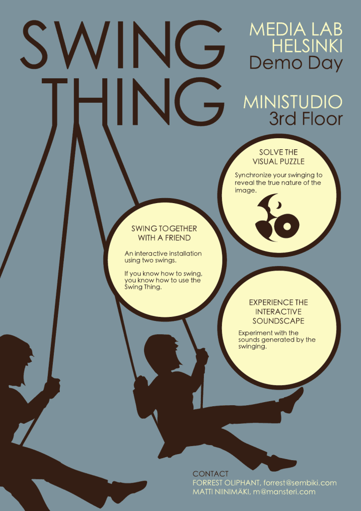 swing thing poster