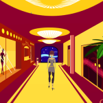 The lobby